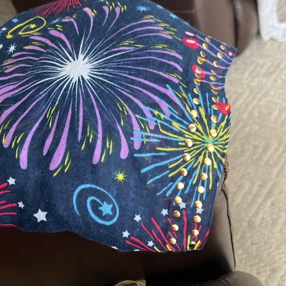 Forth of July, cotton scarf - Picture 3 of 7